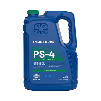 Polaris PS-4 Full Synthetic 5W-50 All-Season Engine Oil, 4-Stroke Engines