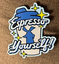 Dutch Bros Espresso Yourself Sticker