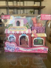 My Little Pony 2003 Cotton Candy Cafe G3 Oven Table and Cash Register