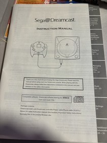 Sega Dreamcast Game Console Complete White Launch Edition NTSC-U TESTED Open Box