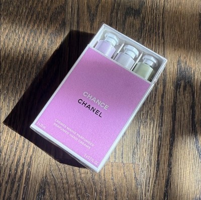 CHANEL CHANCE Perfumed Hand Creams Set Trio NEW IN BOX, 100