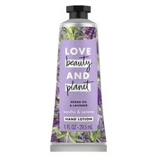 Love Beauty And Planet Hand Lotion 1oz (Argan Oil & Lavender) Pack of 24