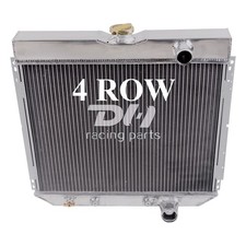 4 Rows Aluminum Radiator For 1967-1970 Ford Mustang Fairlane Torino V8 20w Core