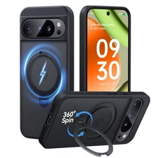 CASEKOO Patented 360 Spin Magnetic Ring Stand for Google Pixel 10 Pro XL Case...