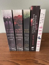 Aspect and Anchor Trilogy, Bad Guy, and Bound to the Shadow Prince by Ruby Dixon