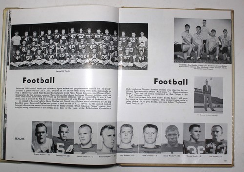 1957 Lion’s Tale - Leon High School Anuario Tallahassee, Florida - Imagen 8 de 10