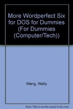 More Wordperfect Six for DOS for Dummies