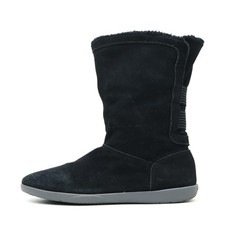 Crocs Damen 15496 Stiefel Schwarz Wildlederimitat Mittel Warm  Boots EU 41-42