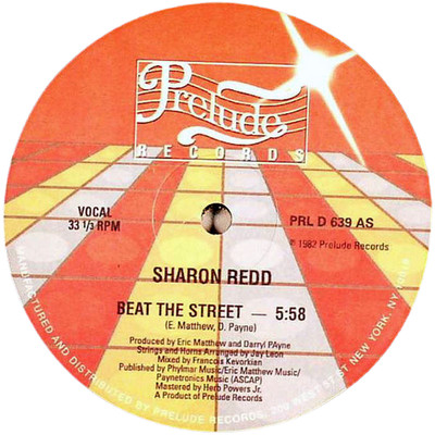 Sharon Redd - 'Beat The Street' 12''