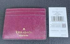 Kate Spade New York Leather Card Holder New With Tags