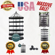 Indispensable 3ft Herb Drying Rack - Topless Design  Zipper Options Available