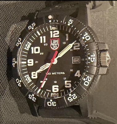 NEW LUMINOX Leatherback SEA Turtle XS.0301.L  Military Watch 100M Water Resist