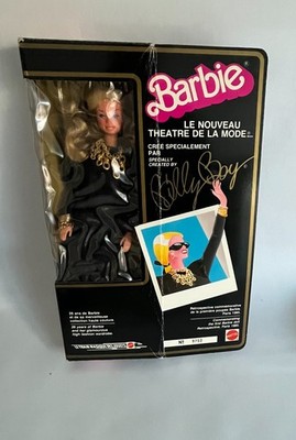 1985 Superstar BARBIE DOLL BillyBoy Nouveau Theatre De La Mode Slipcase 80s era