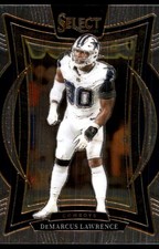 DeMarcus Lawrence 2024 Panini Select #47 Texans NFL READ FREE SHIP AutographDen
