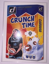 2025 Donruss WNBA Crunch Time #10 Kamilla Cardoso Chicago Sky