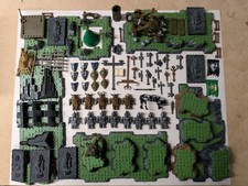 Mega Bloks Dragons Krystal Wars Lot W Dragons Sorcerers Lair Set Pieces