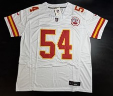 XL Leo Chenal #54 Vapor FUSE Jersey White Elite Quality Kansas City Chiefs