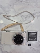 Samsung NX Mini 20.5MP Digital Camera - White Kit w/NX-M 9mm Lens [9000F6P]