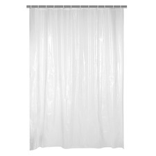 Clear Shower Curtain Liner, 71 x 71 Inch 3D Silk Texture Bathroom Curtain