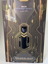Hot Toys 1 6 Marvel Spider-Man Black & Gold Suit Sixth Scale Figure MMS604