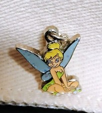 Tinkerbell Fairy Disney Charm Steel Pendant Necklace Bracelet