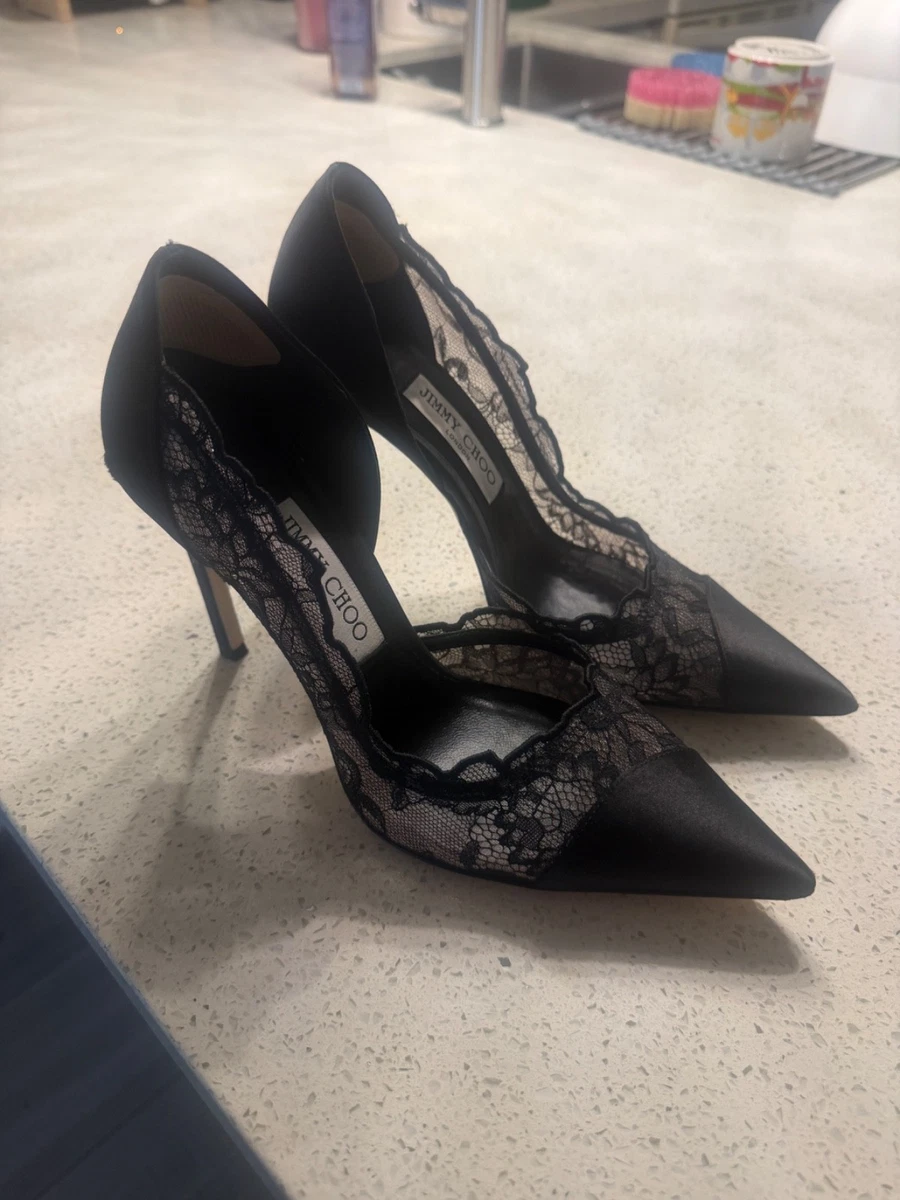 Jimmy Choo Black Heels for Women for sale - eBay