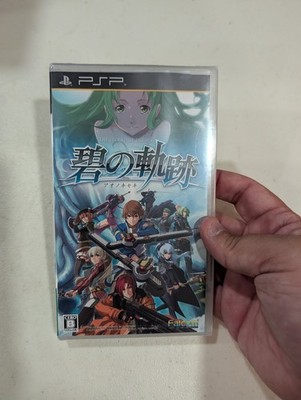 Legend of Heroes Ao no Kiseki PSP Japanese Import Trails to Azure Sky Falcom New