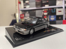 1:43 IXO Mitsubishi Galant VR-4 1990 Black Diecast Model-paper box faded