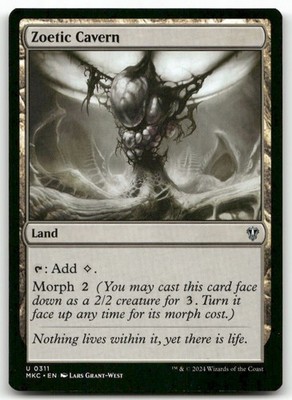 Zoetic Cavern MTG Commander: Murders at Karlov Manor 311 U NM