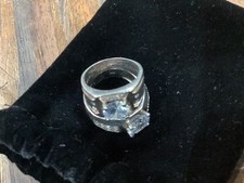 Jewelry lot 2 ring  diamonds