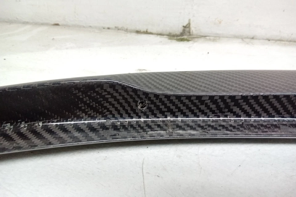 BMW 335 09 2009 alerón trasero fibra de carbono OEM Foto 3 de 4