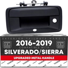 Tailgate Handle Assembly, Upgraded Metal - Compatible with 2016-2019 Chevrole...