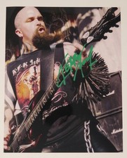 Kerry King SLAYER Signed Autograph Auto 8x10 Photo JSA