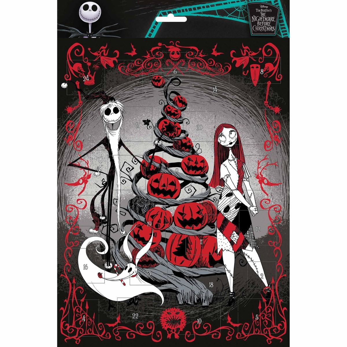 Disney, Nightmare Before Christmas Traditional Advent Calendar, Gift