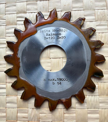 Nut-Kreissägeblatt Nut-Fräser 120 x 2,0 30mm, 20 Z LEITZ HM REIMANN NEU