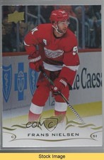 2018-19 Upper Deck Silver Foil Frans Nielsen #321 READ kr0