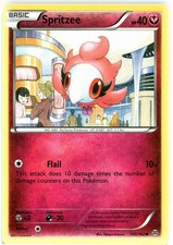 Spritzee - 105/162 - Common (Lp) BREAKThrough - Fairy Pokémon