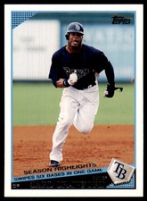 2009 Topps Updates & Highlights Swipes Six Bases #US179