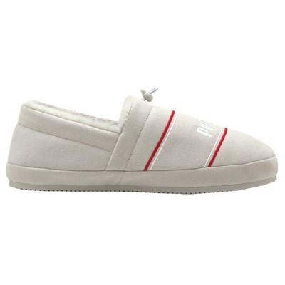 PUMA Tuff Sherpa Moccasin  Youth Boys Off White Casual Slippers 385356-01