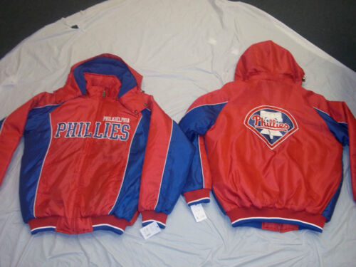 PHILADELPHIA PHILLIES OFFICIALLY LICENSED TASLAN JACKET - Picture 1 of 9