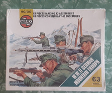 AIRFIX wwII german mountain troops HO scale S52 100 complete set READ