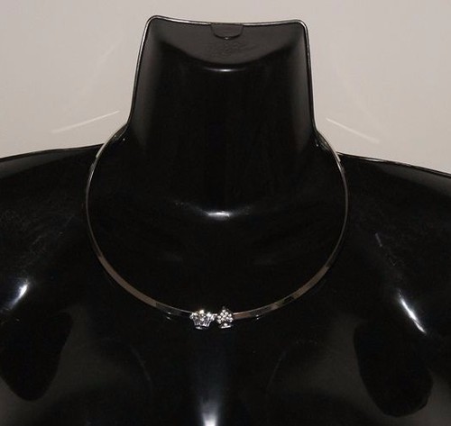 Queen Of Spades Solid Neck Band Necklace Jewellery Hotwife Slut Fetish - Crown - Picture 1 of 2