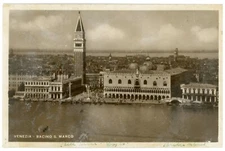 View Of Bacino di San Marco, Venezia, Venice Canal Italy Postcard