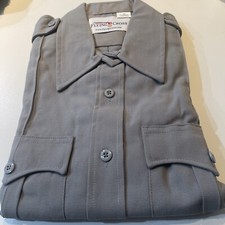 Flying Cross Women s Short Sleeve Shirt Grey Size 38