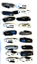 Lot of 3 Hart Compact Flip Utility Knife Box Cutters One-Hand Opening Lot of 3