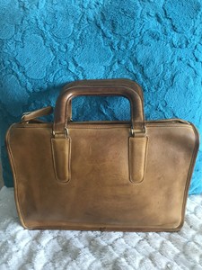 mini leather briefcase