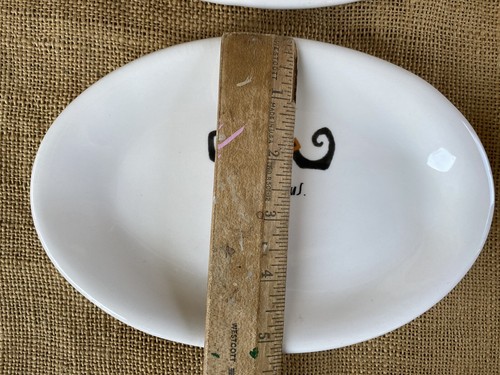 Rae Dunn Artisian Collection Hocus Pocus Spooky Trick or Treat Oval Plate Set - Bild 8 von 8
