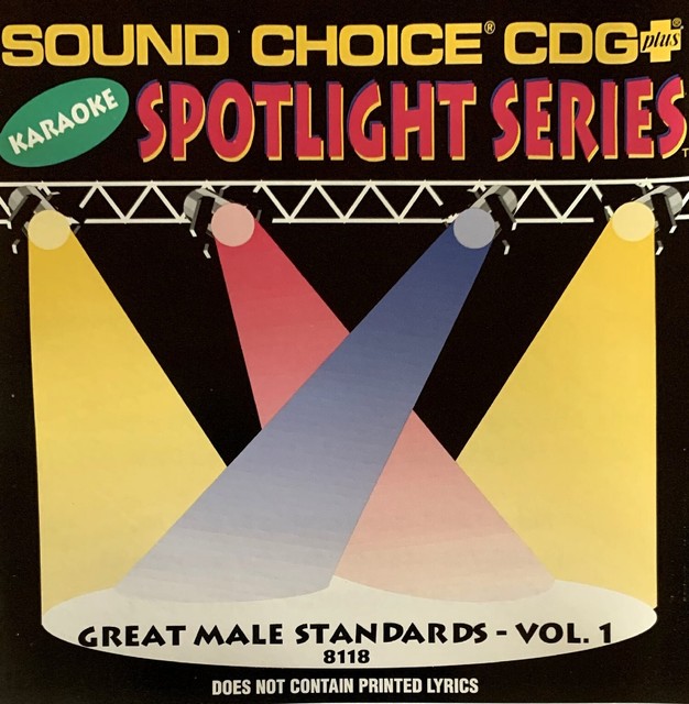 SOUND CHOICE SPOTLIGHT - MALE STANDARDS - VOL 1 - SC8118 - LOT 3105 RK8006 SOUND CHOICE SPOTLIGHT - MALE STANDARDS - VOL 1 - SC8118 - LOT 3105 RK8006