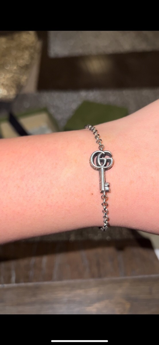 GUCCI Double G Key Bracelet | eBay