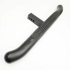 Black Heavy Duty Steel Tow Hitch Step Bar 2" Receiver Trailer Truck 3" Round 36"